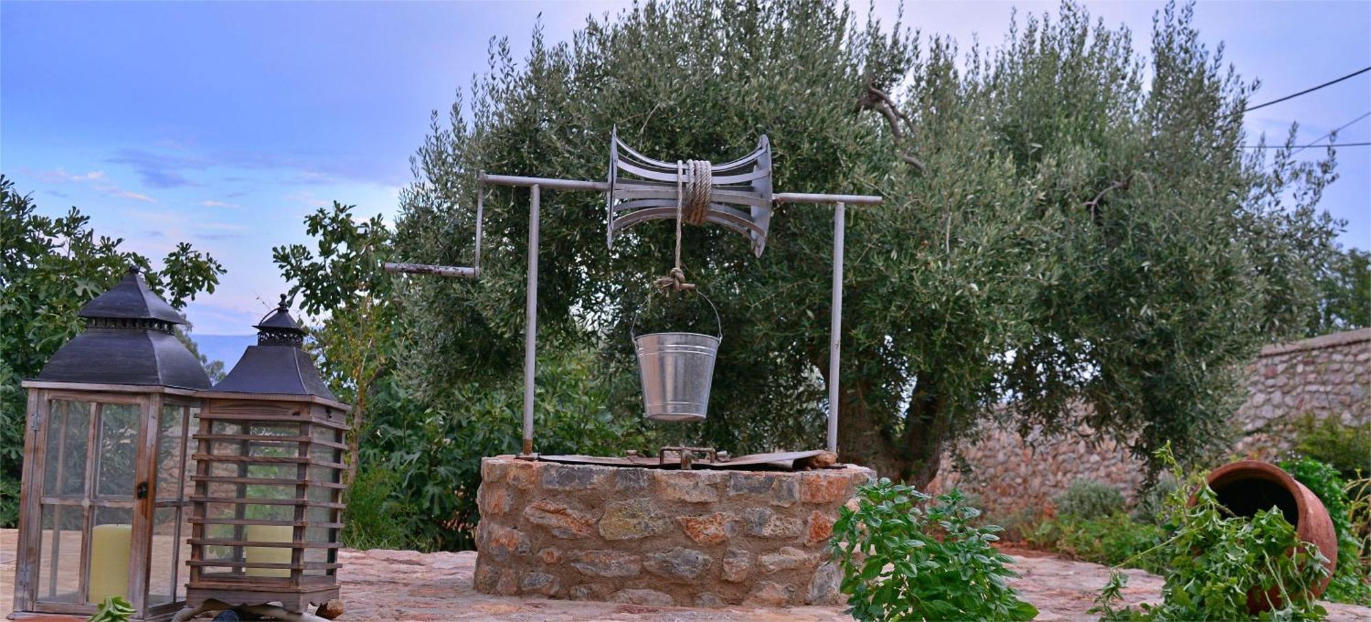 Villa In The Olive Trees Галаксиди Экстерьер фото